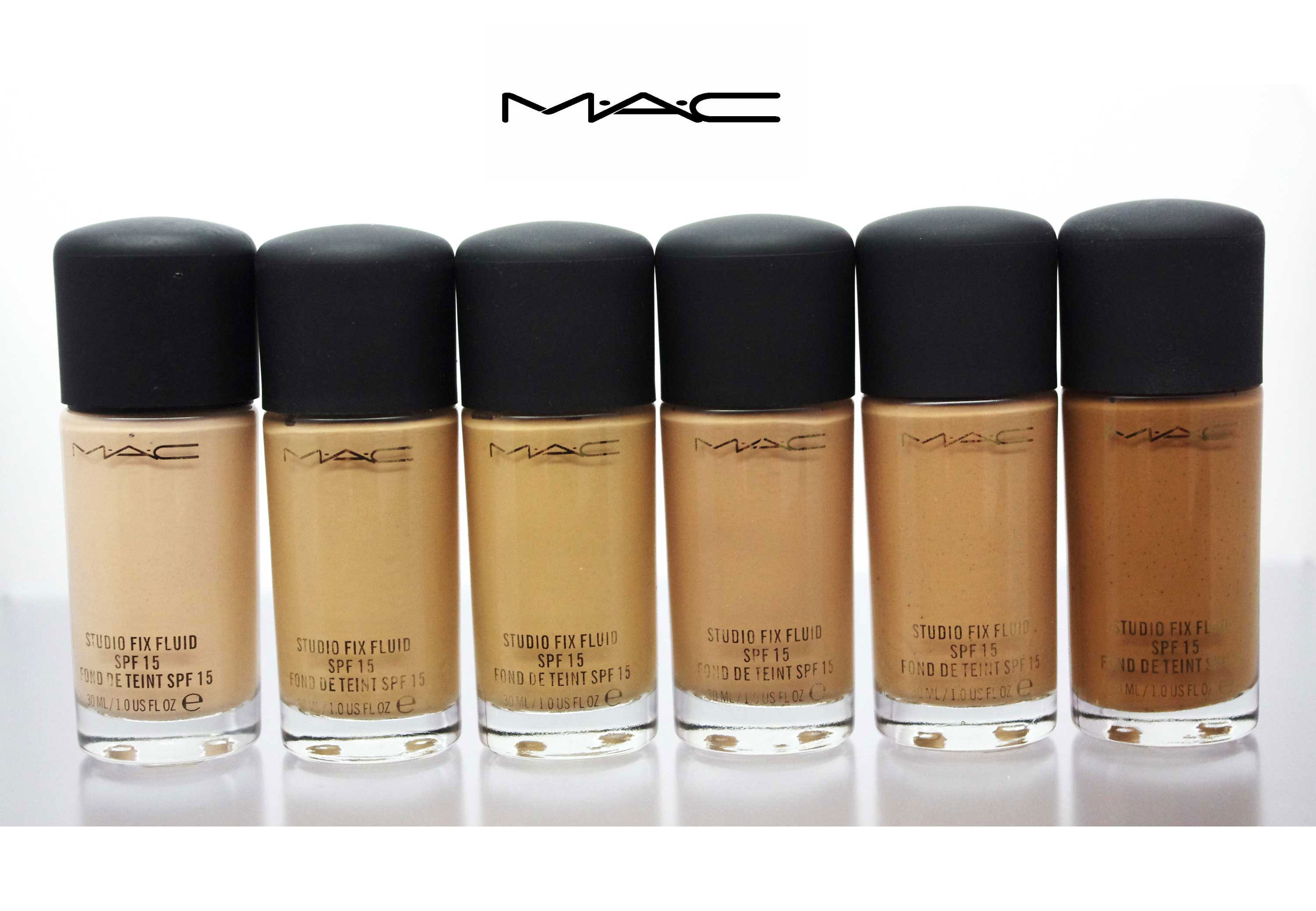 MAC Foundation Studio Fix Fluid in vielen Farben, SPF 15, Make up im Pumpspender eBay